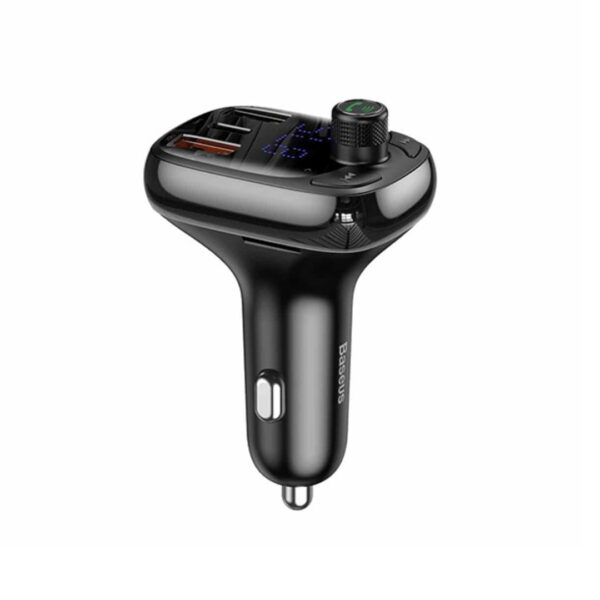 Baseus T Typed Wireless MP3 Car Charger ( PPS Quick Charger)