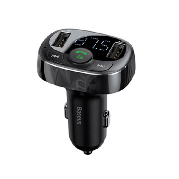 Baseus T Typed Bluetooth MP3 Car Charger ( Standard Edition)