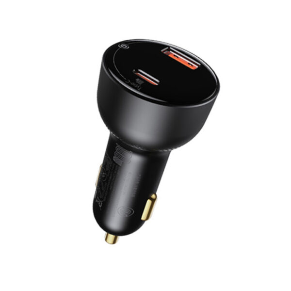 Baseus Superme Digital Display PPS Dual Quick Car Charger ( 100W )