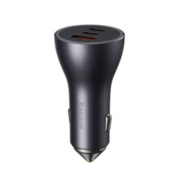 Baseus Golden Contactor Pro Dual Quick Car Charger ( U+C+C 65W Set)