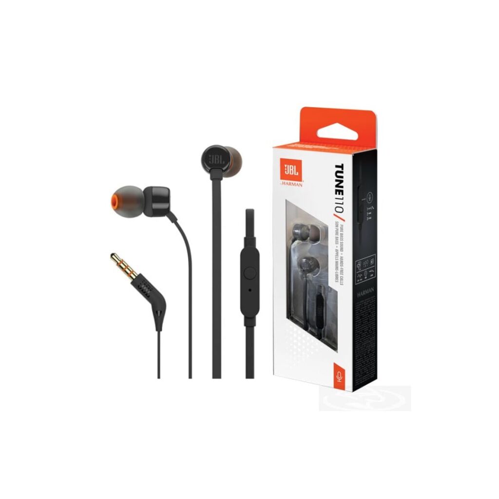 JBL TUNE 110 Wired Earphones in Sri Lanka | Affordable Bass Power | 

