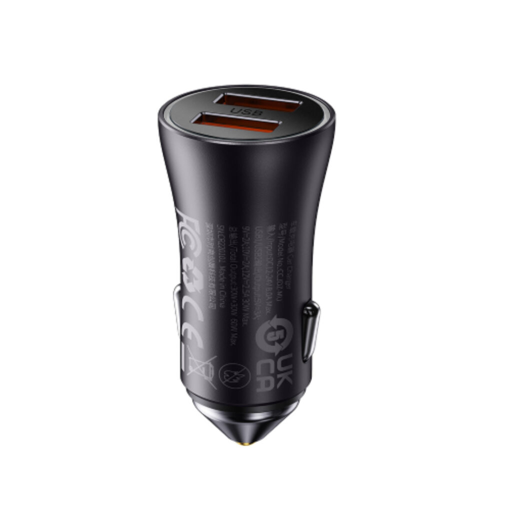 Baseus Golden Contactor Max Dual Fast Car Charger price in Sri Lanka