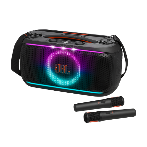 JBL PartyBox On-The-Go 2 (With dual mic )