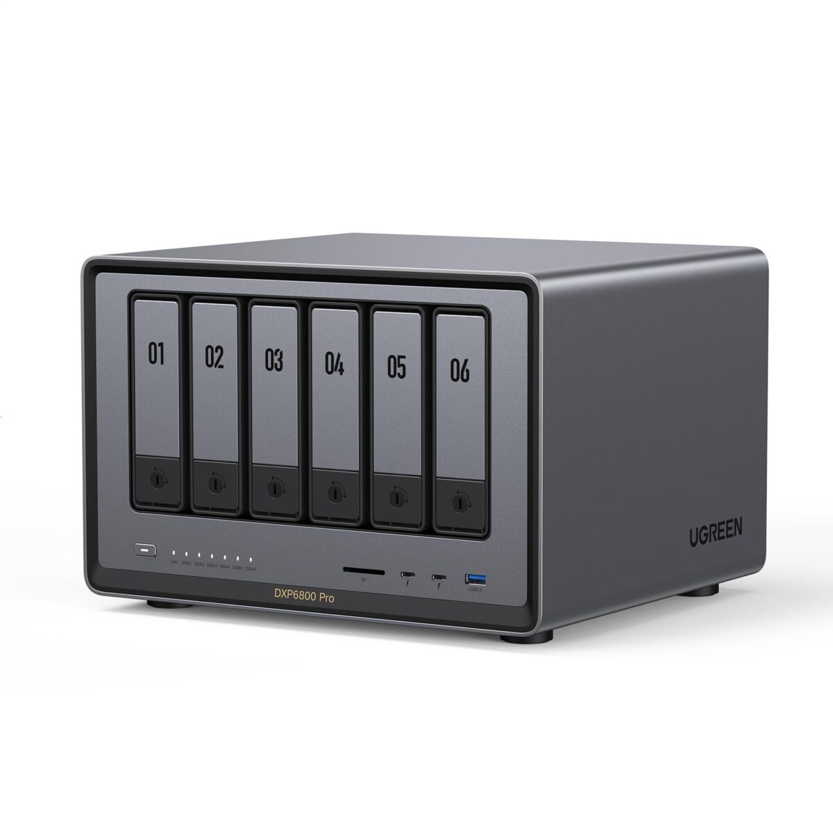 UGREEN NASync DXP6800 Pro NAS – 6 Bay – 196TB – 25897B