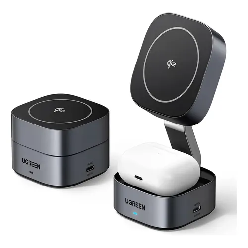 UGREEN 2-in-1 Qi2 Magnetic Wireless Charger 15W -W702