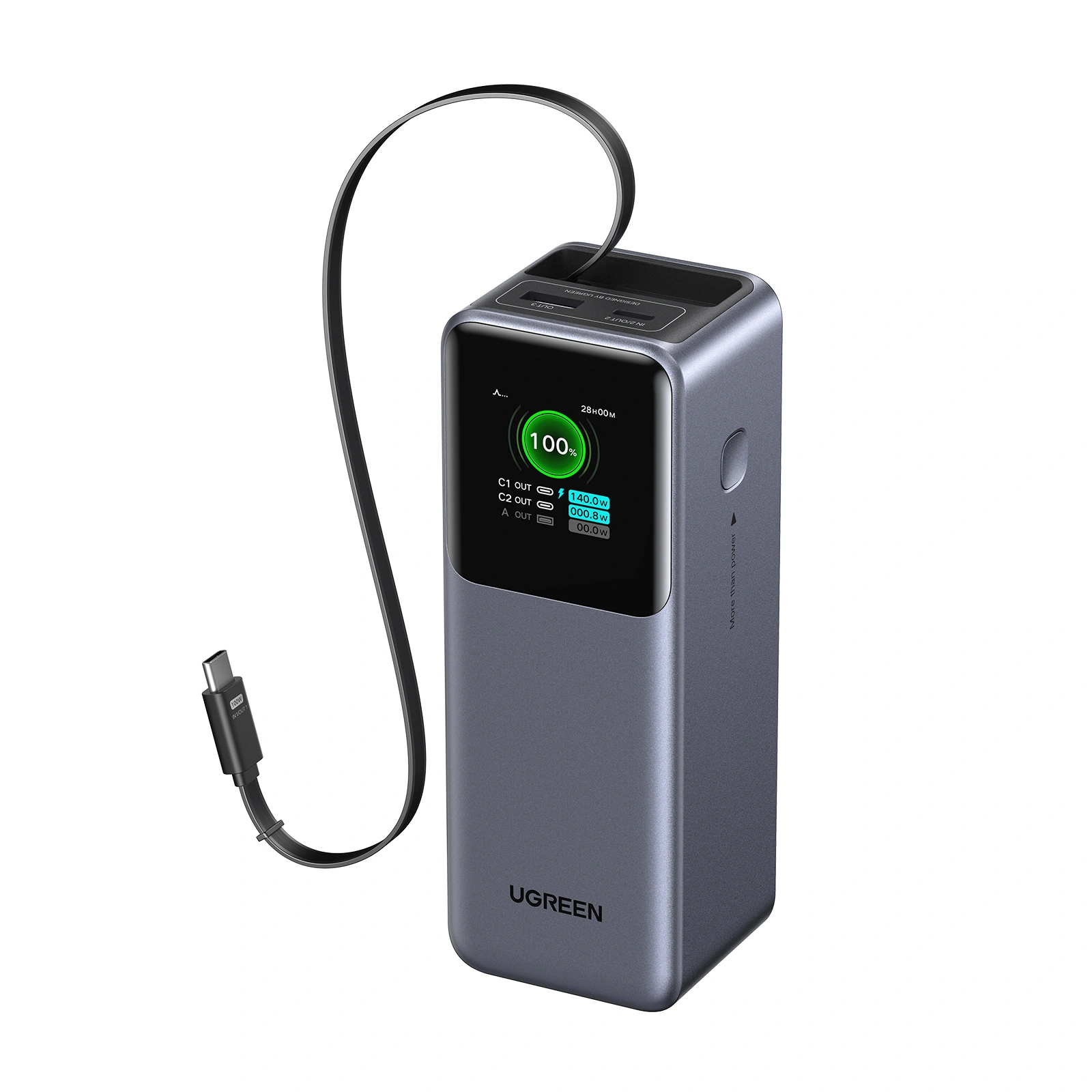 UGREEN-165W-Power-Bank-with-Retractable-Cable--PB726--55987B--1-Year-Warranty-Ugreen-srilanak-12