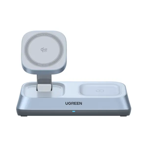 UGREEN 3-in-1 MagFlow Qi2.2 Certified 25W Magnetic Wireless Charger UK - W711