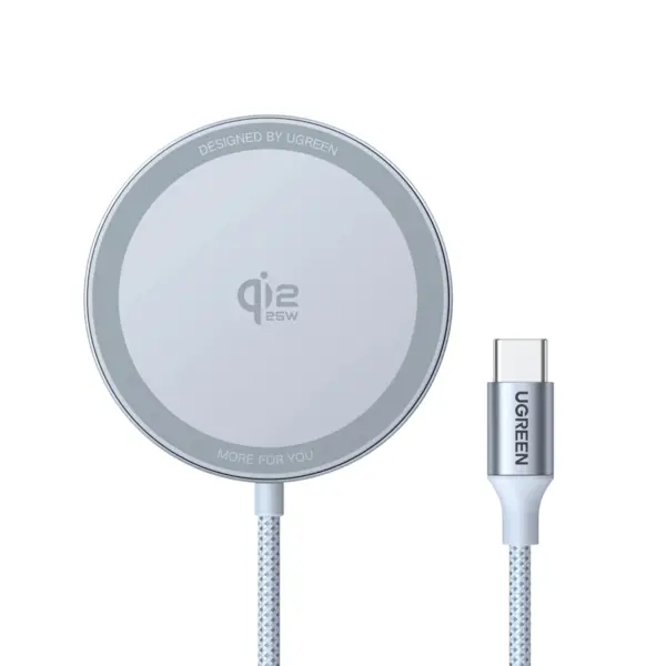 UGREEN MagFlow Qi2.2 Certified 25W Magnetic Wireless Charger - W753 - 55959