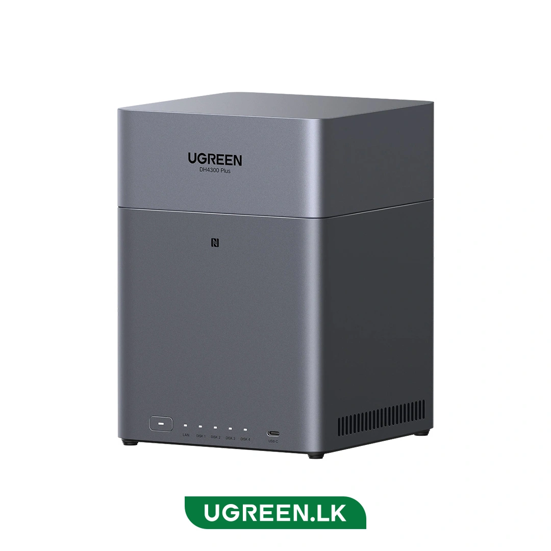 UGREEN NASync DH4300 Plus NAS – 4 Bay – 120TB – 85682