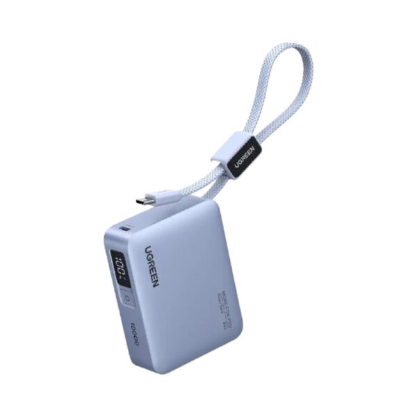 UGREEN 10000mAh 33W Fast Charging Power Bank With Type C Cable – PB584 – 75173B